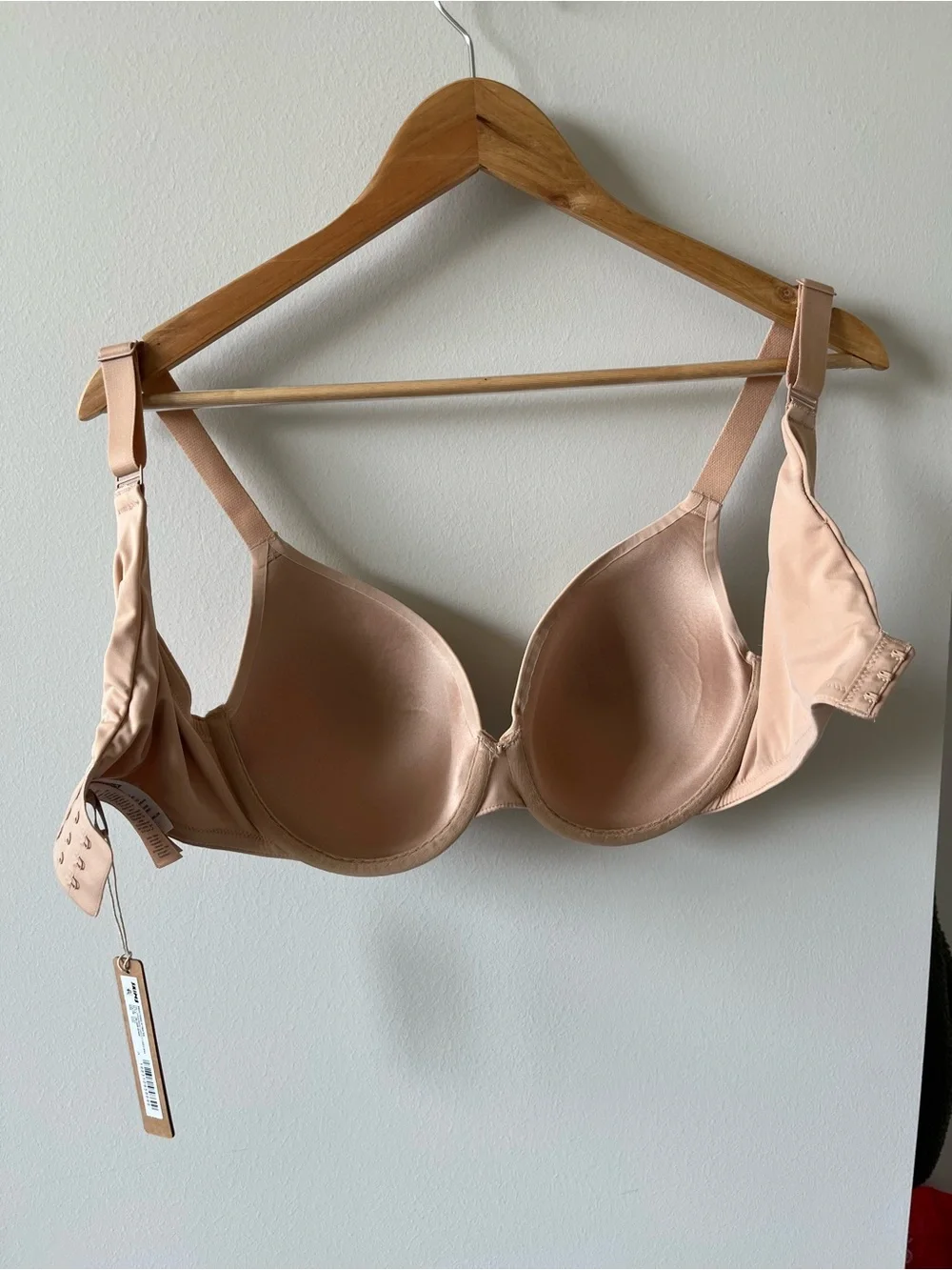 SKIMS Smoothing Intimates Full Coverage Lightly Lined Bra 32DD NWT Clay Color - Picture 5 of 9
